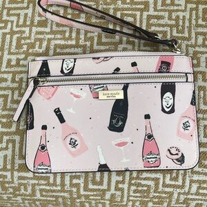 NWT Kate Spade Shore Street Champagne Tinie Wristlet